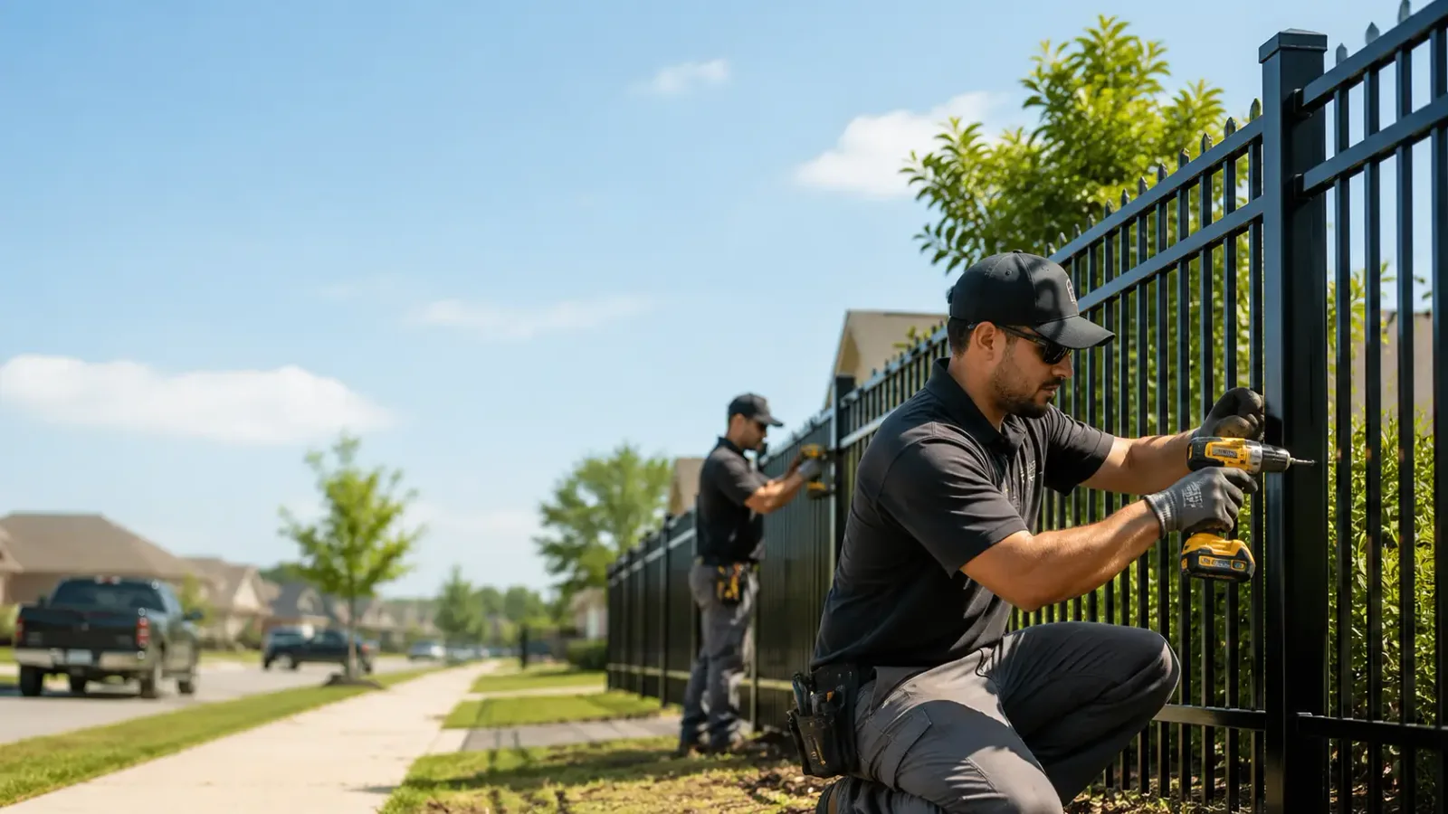 Metal Fence Installation in Wheelersburg, OH